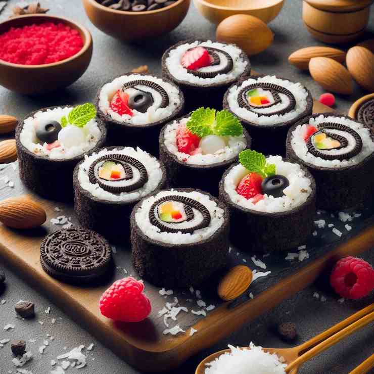 How To Make Oreos Sushi Roll Recipe