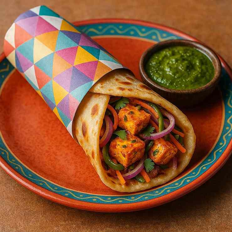 Paneer Kathi Roll