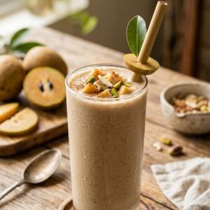Chikoo Milkshake Recipe
