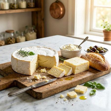 Homemade Cheese Slice