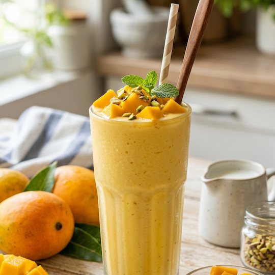 Mango Milkshake Recipe
